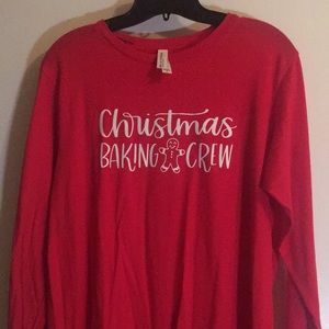 Christmas T-shirt L/S size M